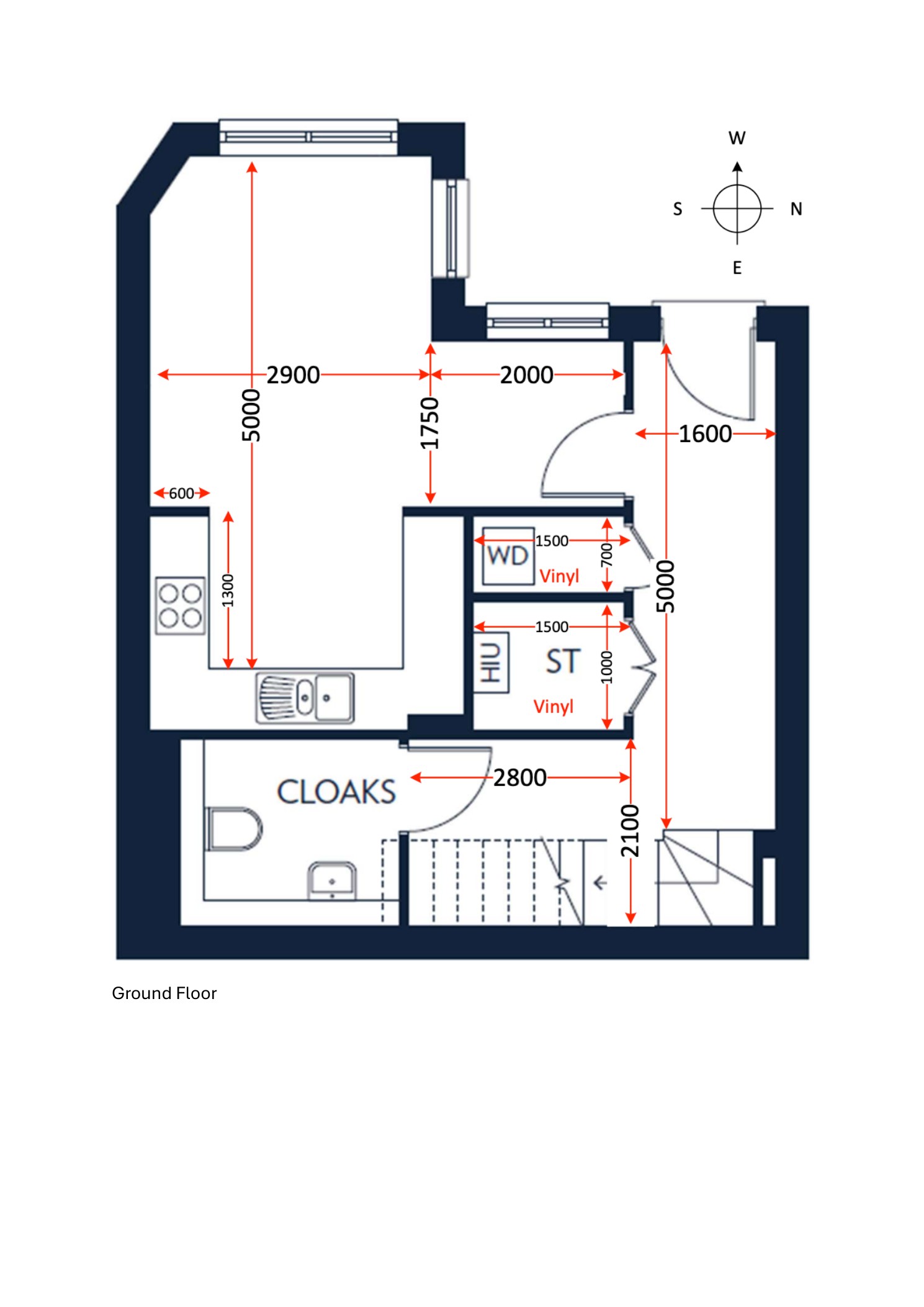 Ground-floor plan for Park View Mansions, Olympic Park Avenue, London E20